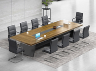 Классические таблица и стул металла ног таблицы стола офисной мебели меламина