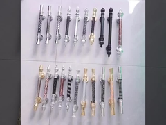 Антикварная хромная ручная ручка алюминиевая и SUS Luxury Decor Большой отель