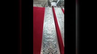 Антикварная стеклянная дверная ручка, китайская резная алюминиевая пластинчатая ручка, ручка с выгравированным логотипом на двери отеля, do