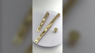 Цельномедная дверь со скрытым засовом, деревянная дверь с двойным открыванием, удлиненный невидимый засов, скрытый