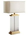 Декоративная крытая стеклянная настольная лампа Кристл для комнаты прожития