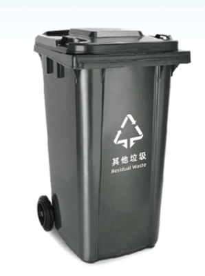 Производитель 120l 240l 360l 660l 1100l открытые большие пластиковые колесные мусорные баки/мусорные баки/мусорные баки для продажи