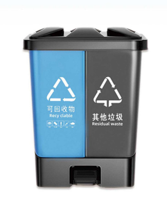 Производитель 120l 240l 360l 660l 1100l открытые большие пластиковые колесные мусорные баки/мусорные баки/мусорные баки для продажи