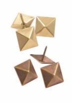 Brass Decorative Furniture Sofa Nails With Cap Head And Smooth Shank Standard DIN