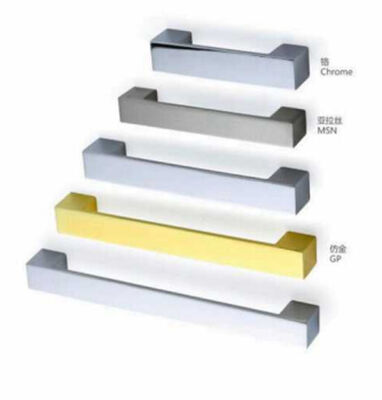 Modern Minimalist Zinc Alloy Gold Cabinet Handles Luxury Long Furniture Pulls for Kitchen Living Room Dresser Hotel Wardrobe