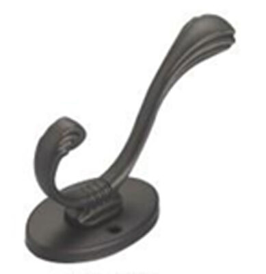 Black Paint Hook Hanger Screws Wall Key Hanger Hotel Bathroom Wall Mounted Hook