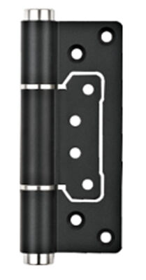 Brushed Nickel Door Lock Latch Strike Included and 180 Degrees Opening Angle Heavy Duty Design Ensuring Security for Commercial Doors