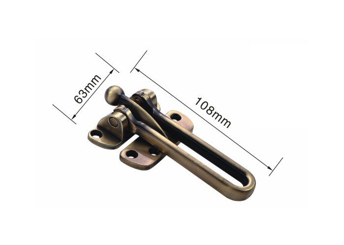 Zinc Alloy Internal Door Latch Furniture Hardware