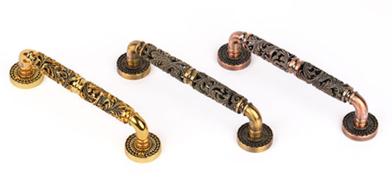 Покрытое золото картины 24K оборудования мебели светлое роскошное флористическое Openwork