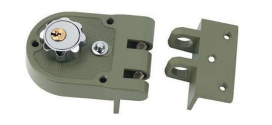 Бронзовый цилиндровый ремень блокировка противоугонный замок полуночной замок 2,5 дюйма