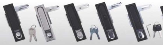 Защелка с плоским триггером для запорного оборудования из цинкового сплава с компрессионным рычагом и 5-контактным цилиндром