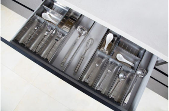 Организатор ящика Silverware столового прибора кухни расширяемый