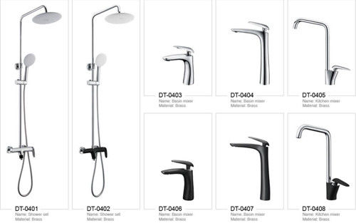 Установленные палубой Faucets Bathroom Chrome санузла крана раковины водопада